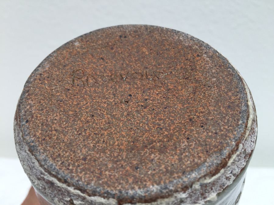 Mid-Century Pottery Pitcher Signed [Photo 15]