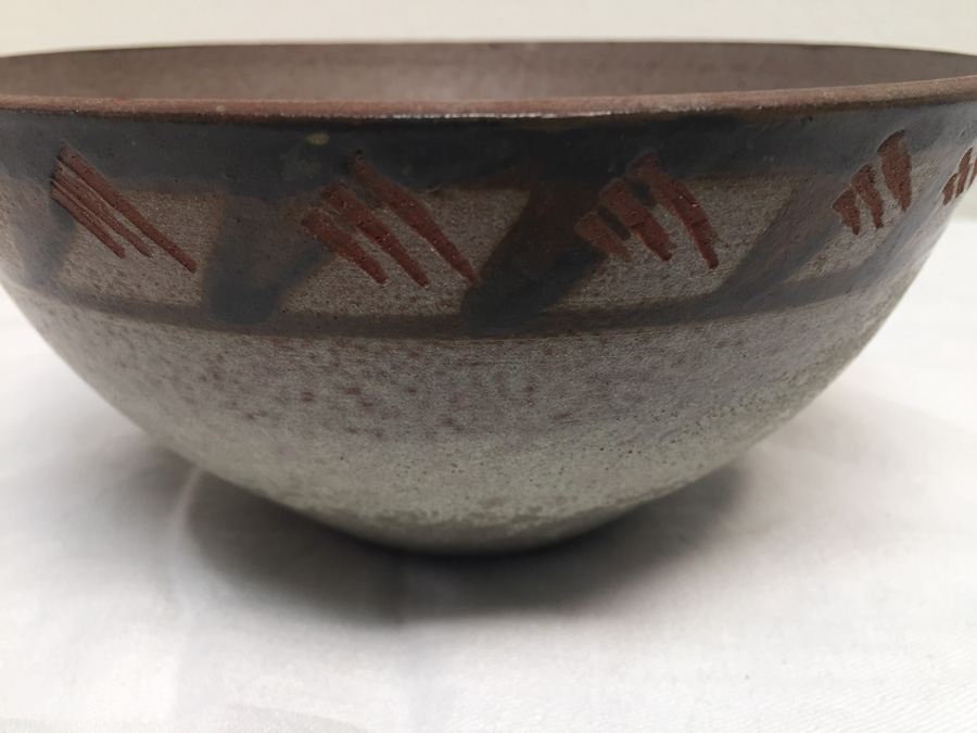 Pottery Bowl Signed M Rose [Photo 5]