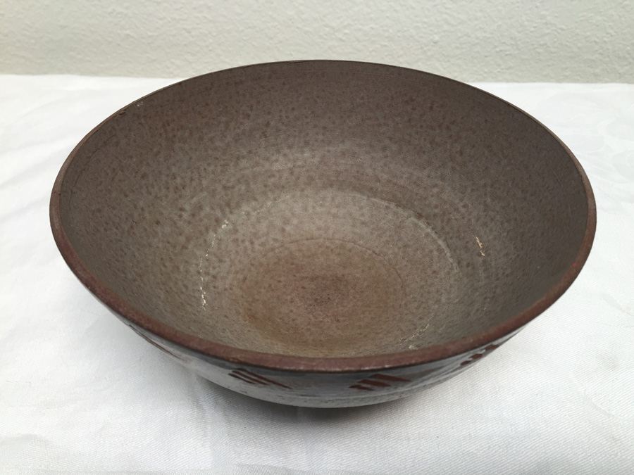 Pottery Bowl Signed M Rose [Photo 4]