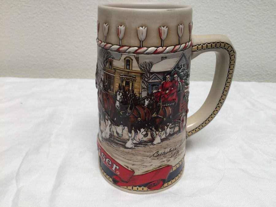 Collector's Series Budweiser Mugs 1986, 1987, 1988 [Photo 16]