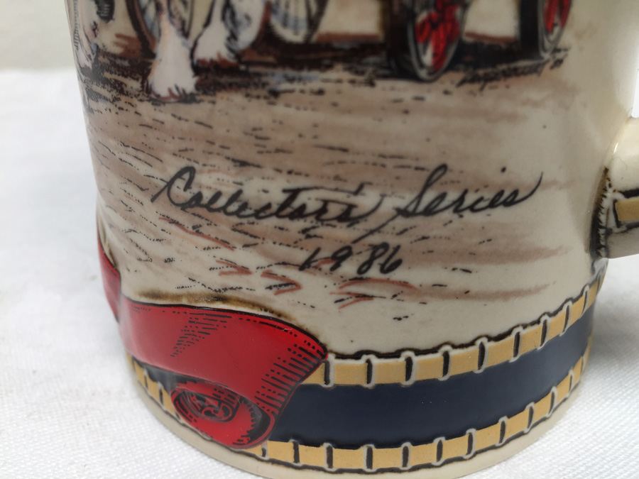 Collector's Series Budweiser Mugs 1986, 1987, 1988 [Photo 17]