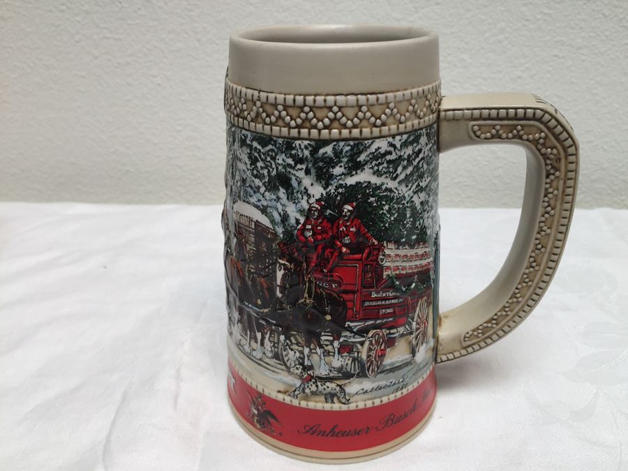 Collector's Series Budweiser Mugs 1986, 1987, 1988 [Photo 24]