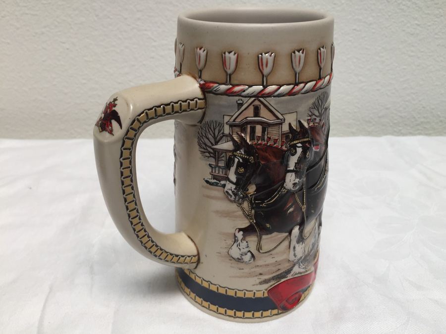 Collector's Series Budweiser Mugs 1986, 1987, 1988