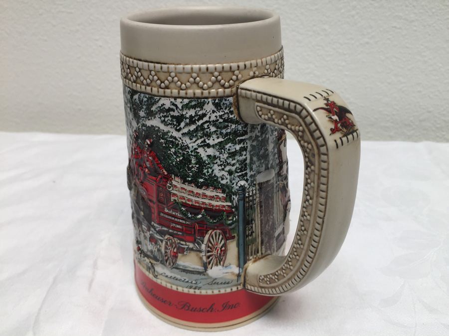 Collector's Series Budweiser Mugs 1986, 1987, 1988 [Photo 26]