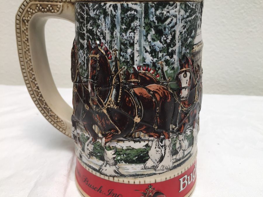 Collector's Series Budweiser Mugs 1986, 1987, 1988 [Photo 22]