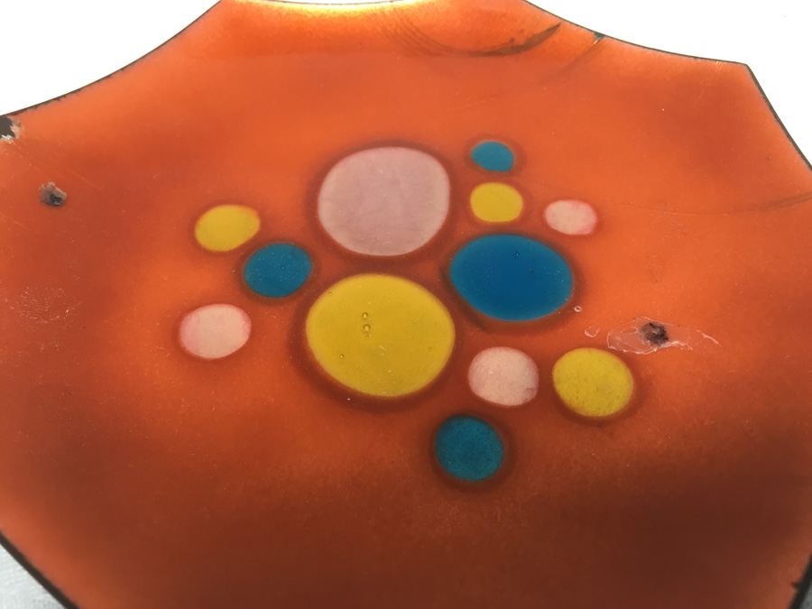 Mid-Century Plate Signed [Photo 4]