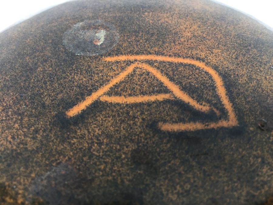 Mid-Century Plate Signed [Photo 5]