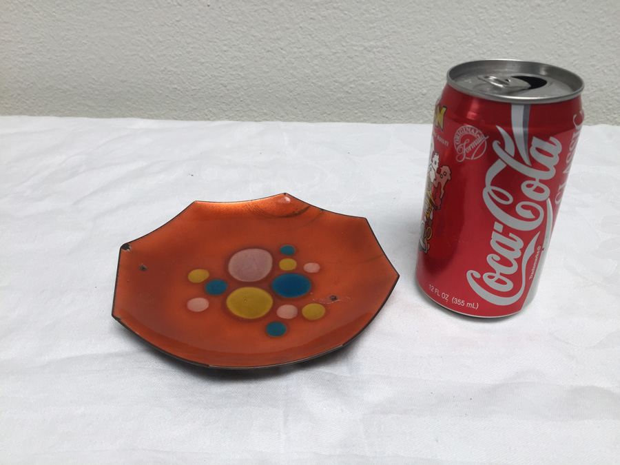 Mid-Century Plate Signed [Photo 1]