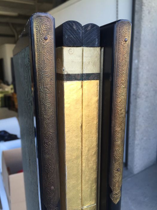 4-Panel Hand Painted Asian Screen [Photo 9]