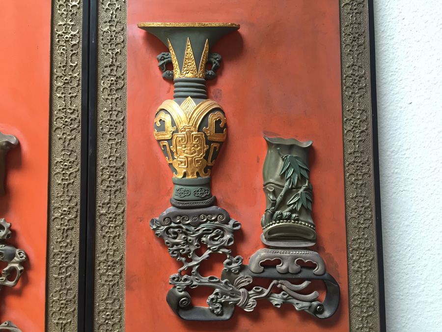 4 Piece Decorative Asian Wall Hangings [Photo 12]