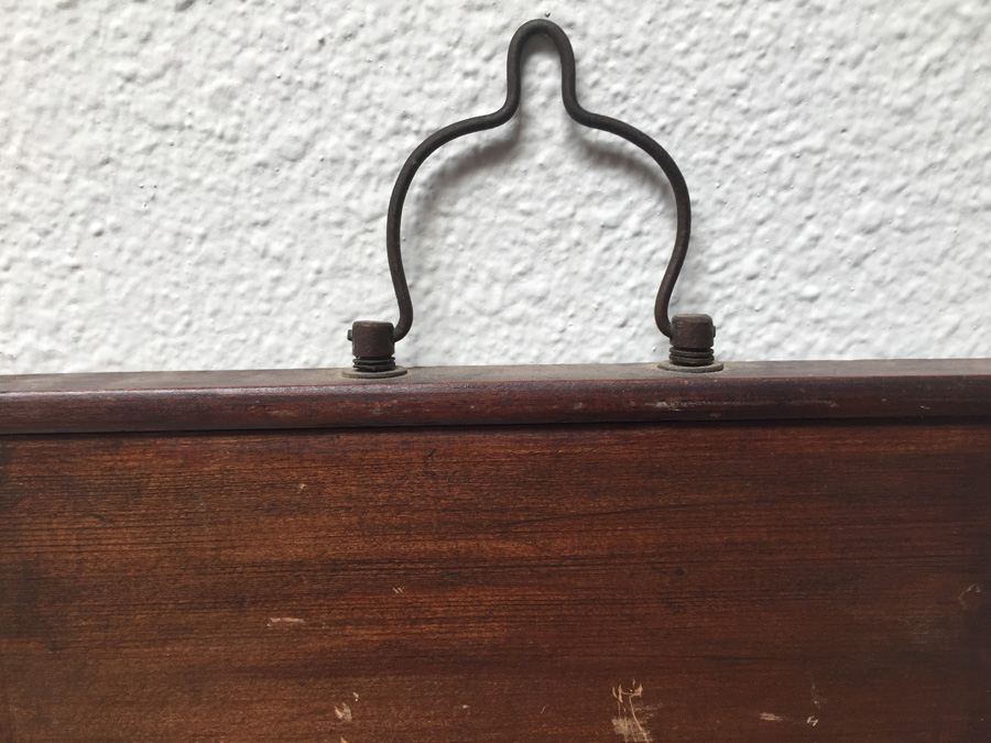 Pair Of Signed Wood Carved Wall Hangings [Photo 11]