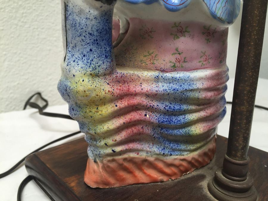 Lamp With Asian Statue [Photo 17]