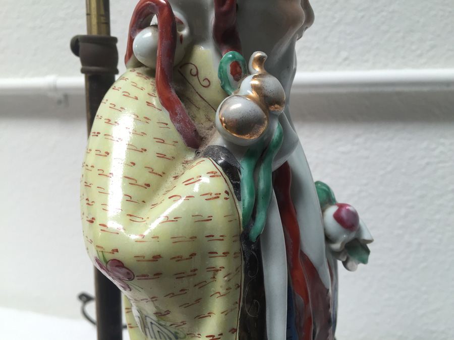 Lamp With Asian Statue [Photo 9]