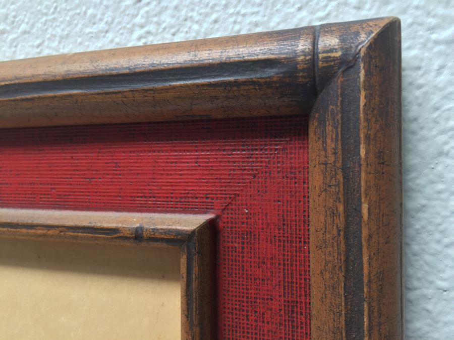 Signed Japanese Geisha Artwork - Note Water Damage In Photos [Photo 6]