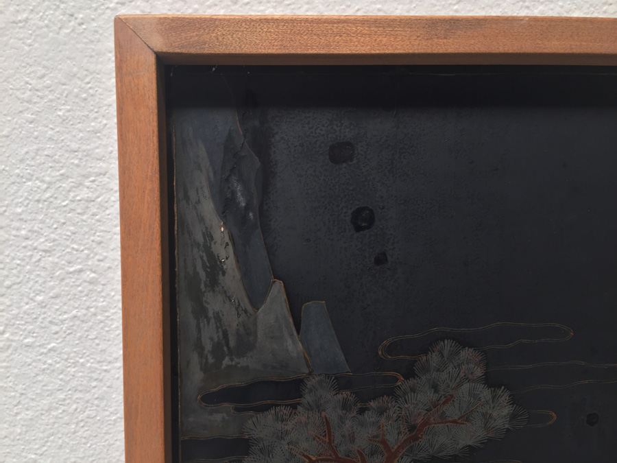 Vintage Asian Artwork - Note Damage In Several Places [Photo 9]