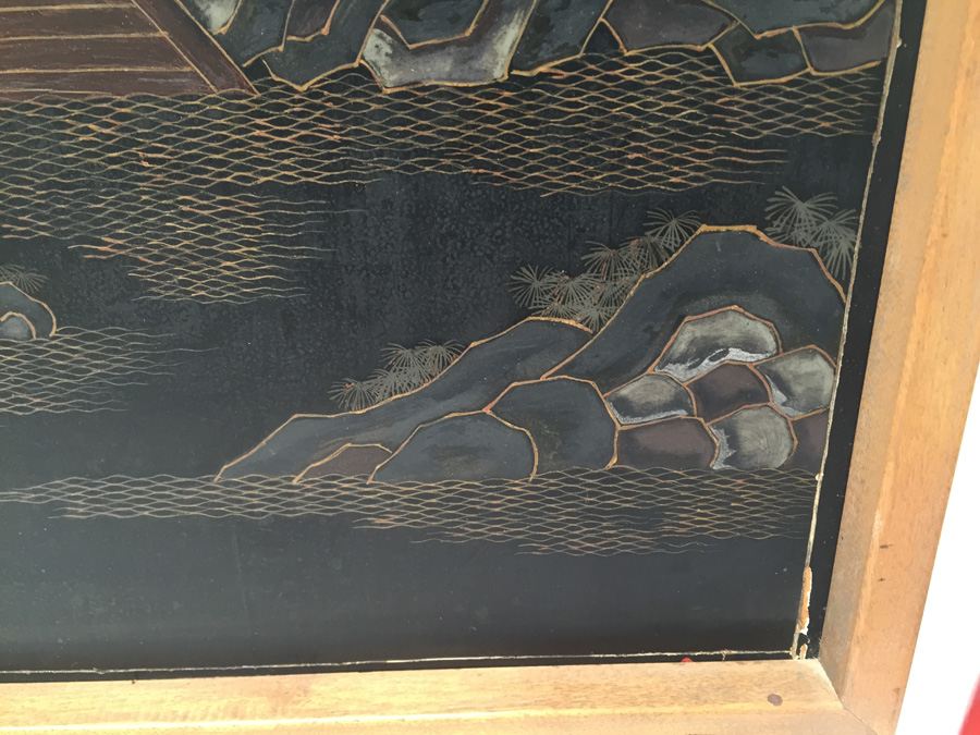 Vintage Asian Artwork - Note Damage In Several Places [Photo 6]