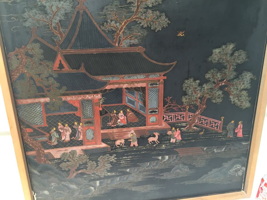 Vintage Asian Artwork - Note Damage In Several Places [Photo 10]