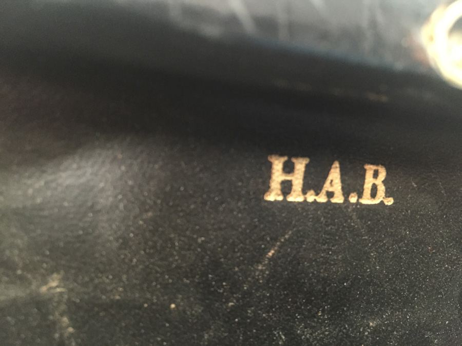 Black Aligator Skin Handbag [Photo 5]