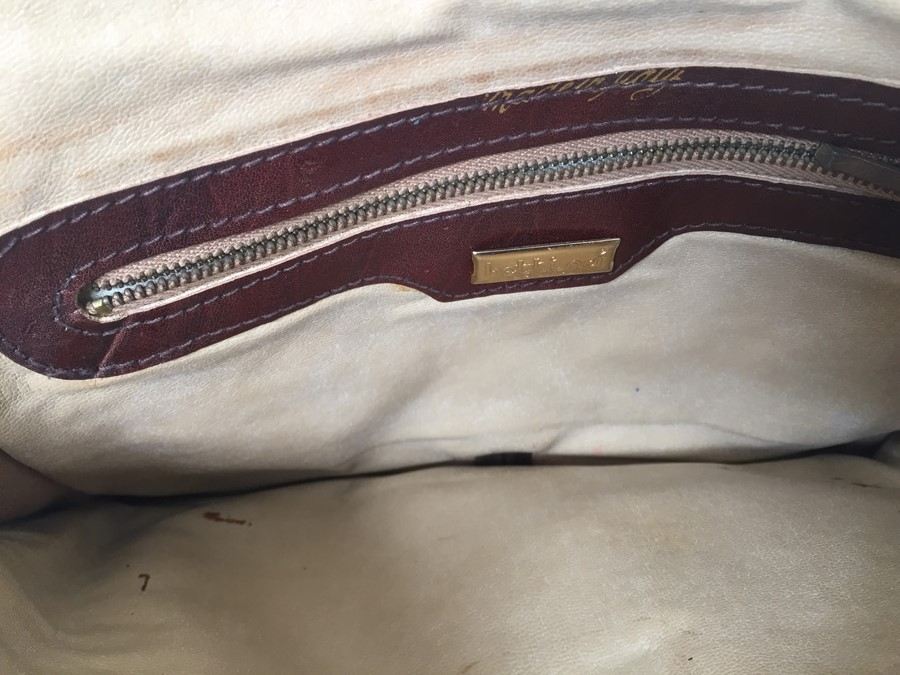 Leather Bettina Made In Italy Handbag [Photo 7]