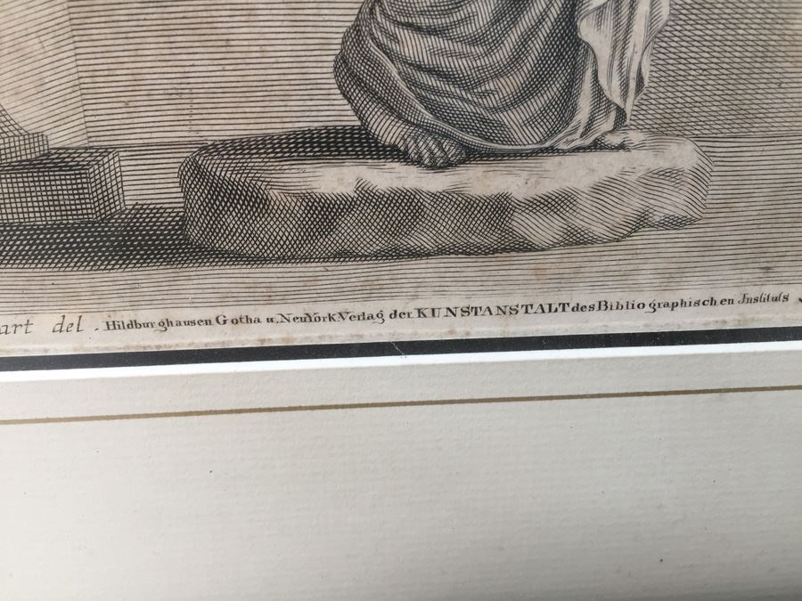 19th Century Framed Engraving [Photo 7]