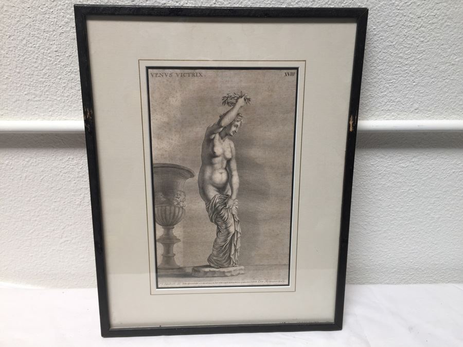 19th Century Framed Engraving [Photo 1]