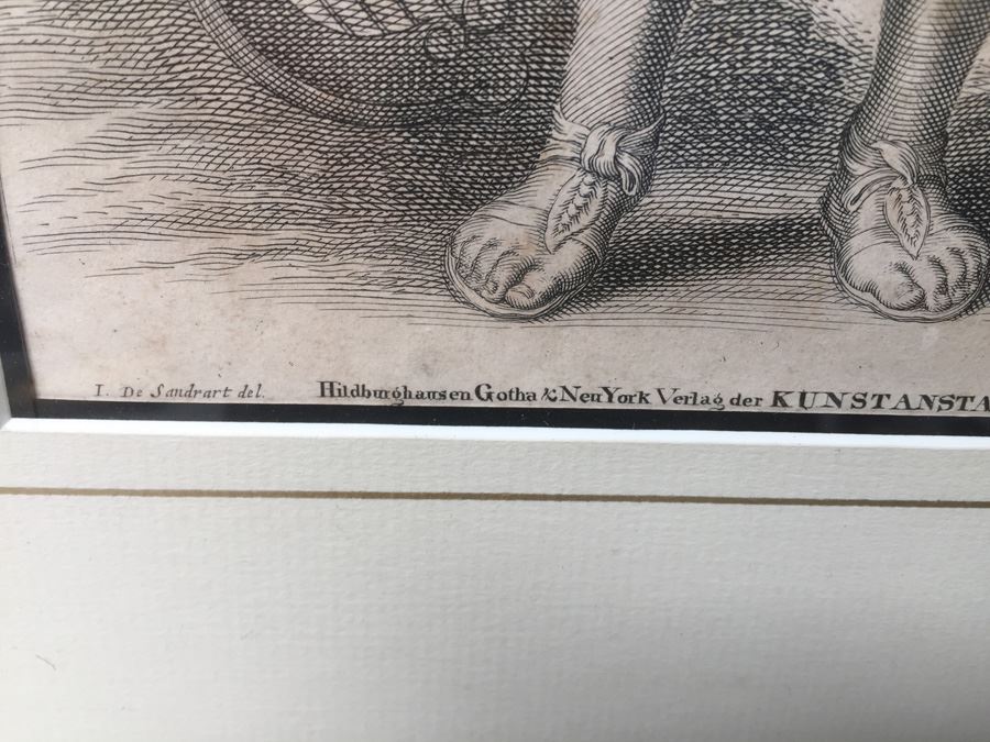 19th Century Framed Engraving [Photo 6]