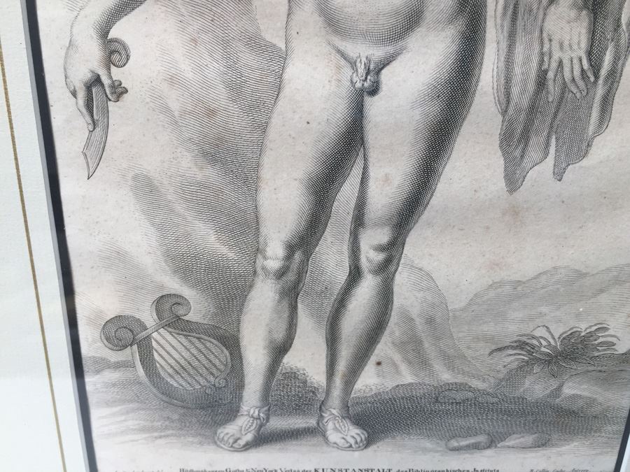 19th Century Framed Engraving [Photo 5]