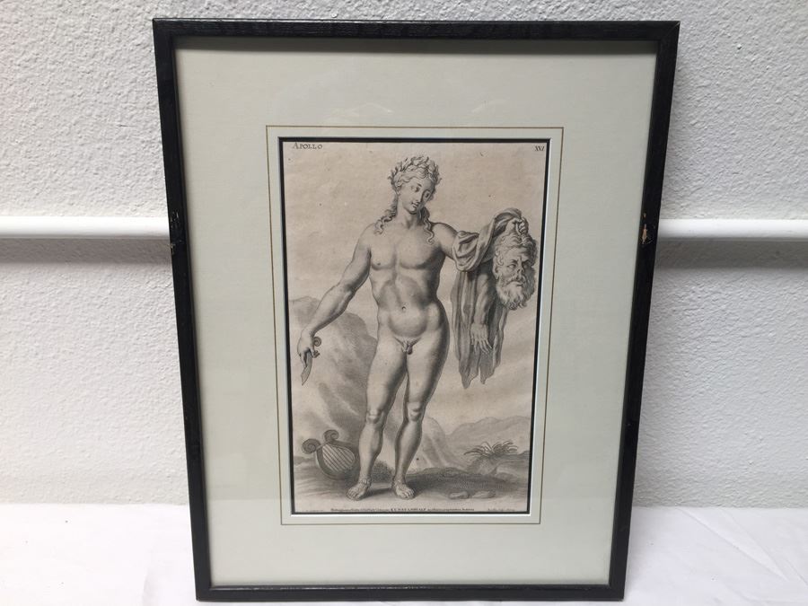 19th Century Framed Engraving [Photo 1]