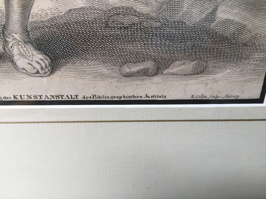 19th Century Framed Engraving [Photo 7]