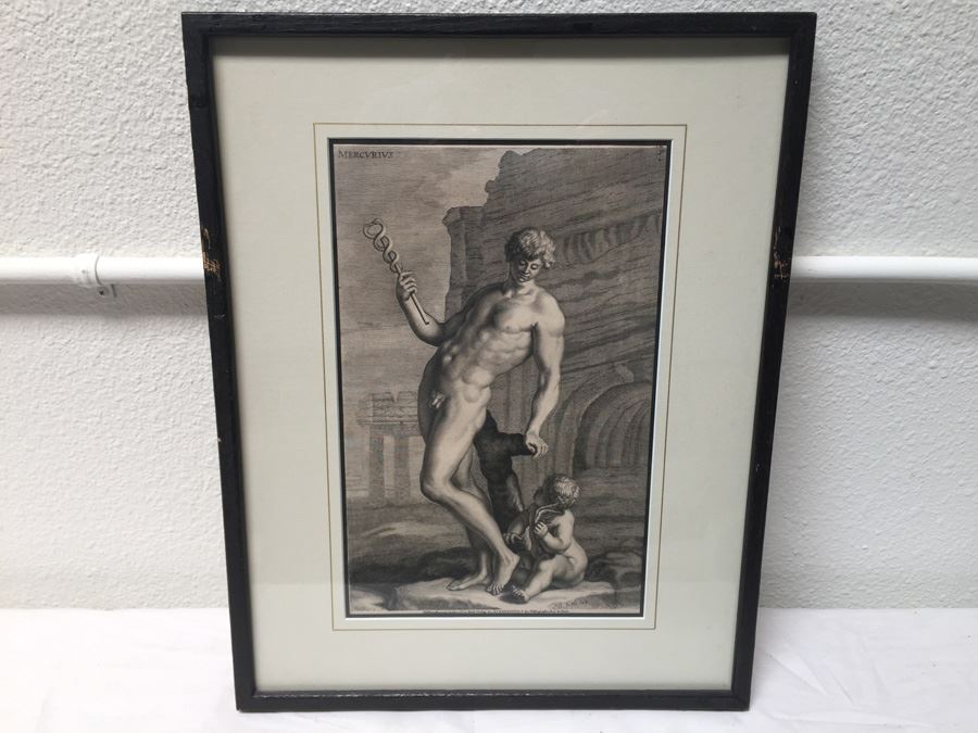 19th Century Framed Engraving [Photo 1]