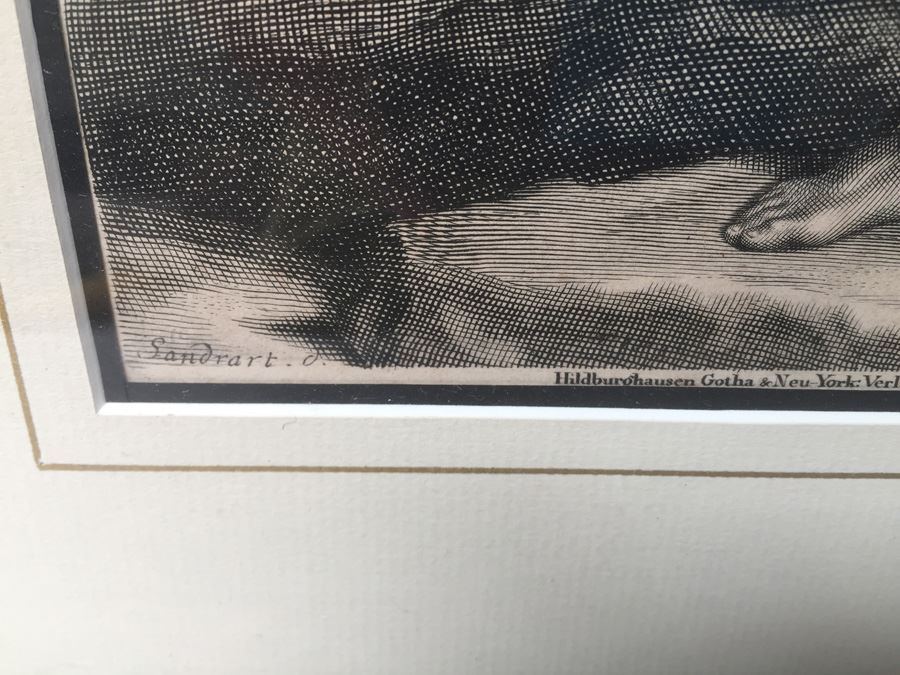 19th Century Framed Engraving [Photo 6]