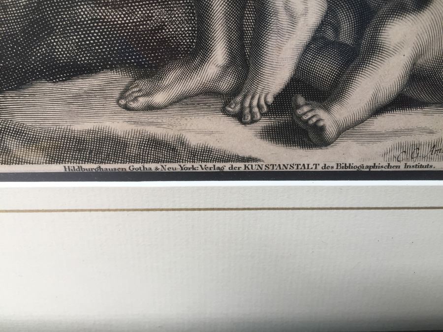 19th Century Framed Engraving [Photo 7]