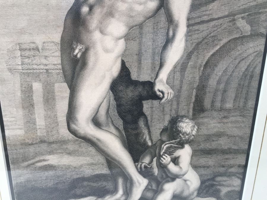 19th Century Framed Engraving [Photo 4]