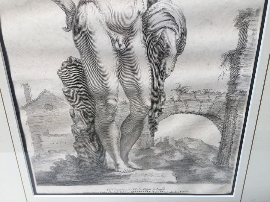 19th Century Framed Engraving [Photo 4]