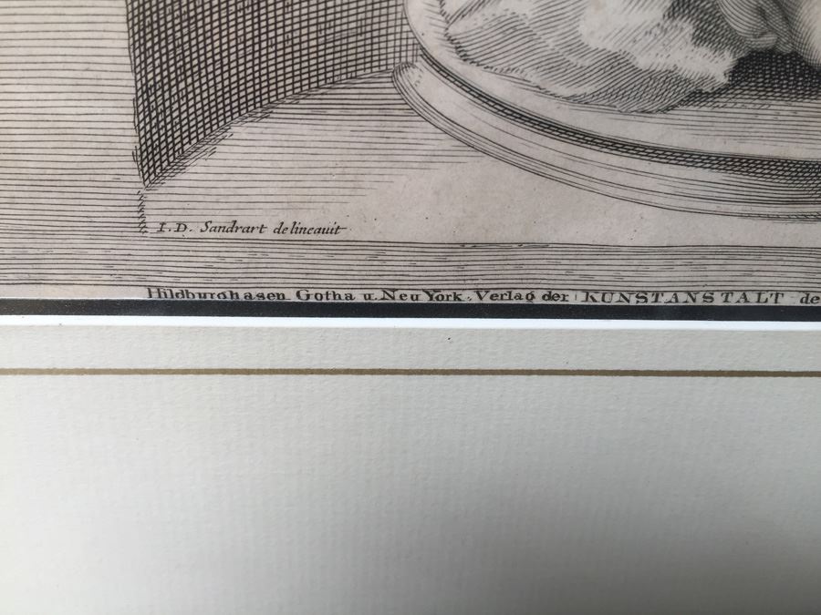 19th Century Framed Engraving [Photo 5]