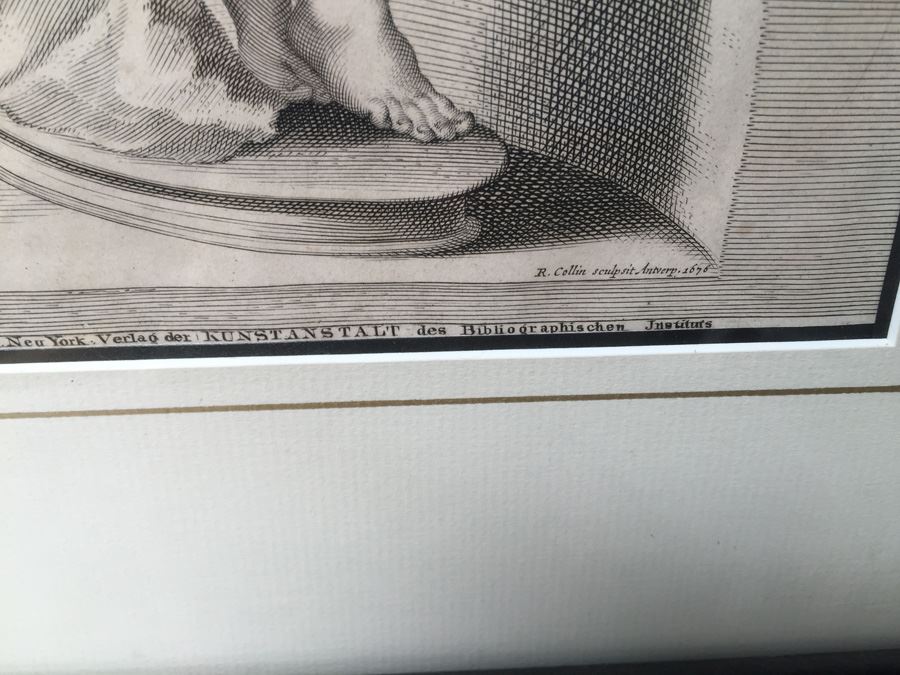 19th Century Framed Engraving [Photo 6]