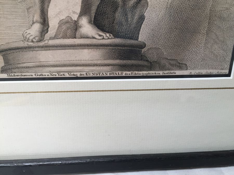 19th Century Framed Engraving [Photo 6]