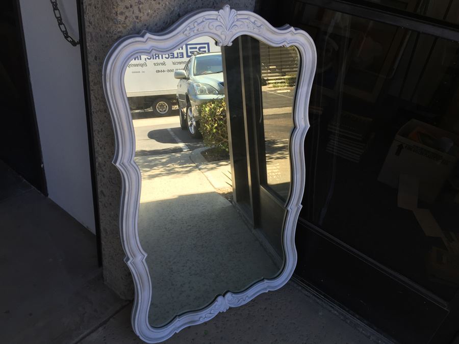 Painted Silver Mirror [Photo 4]