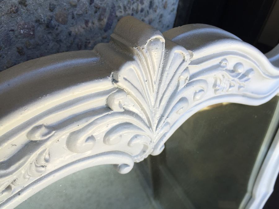 Painted Silver Mirror [Photo 3]