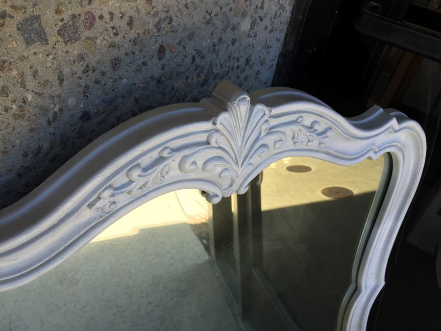 Painted Silver Mirror [Photo 2]