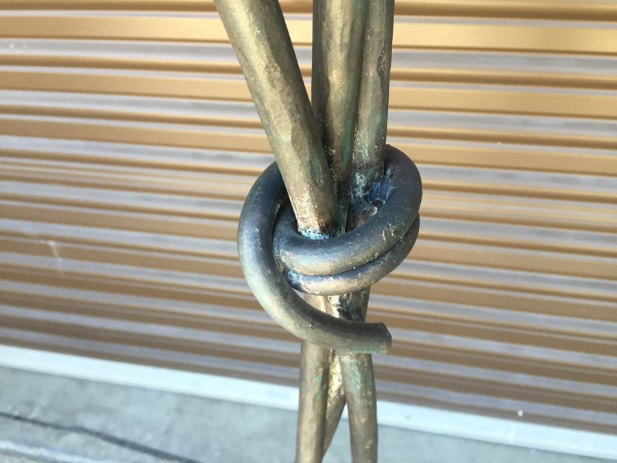 (3) Large Metal Floor Candle Holders [Photo 8]