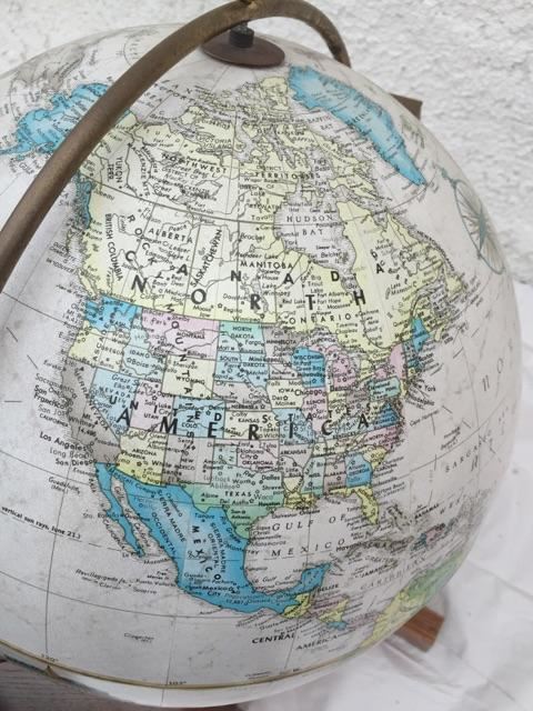 World Globe With Wooden Stand [Photo 5]