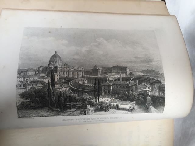 Pair Of Leather Bound Books - The Picturesque World - 1875 [Photo 7]