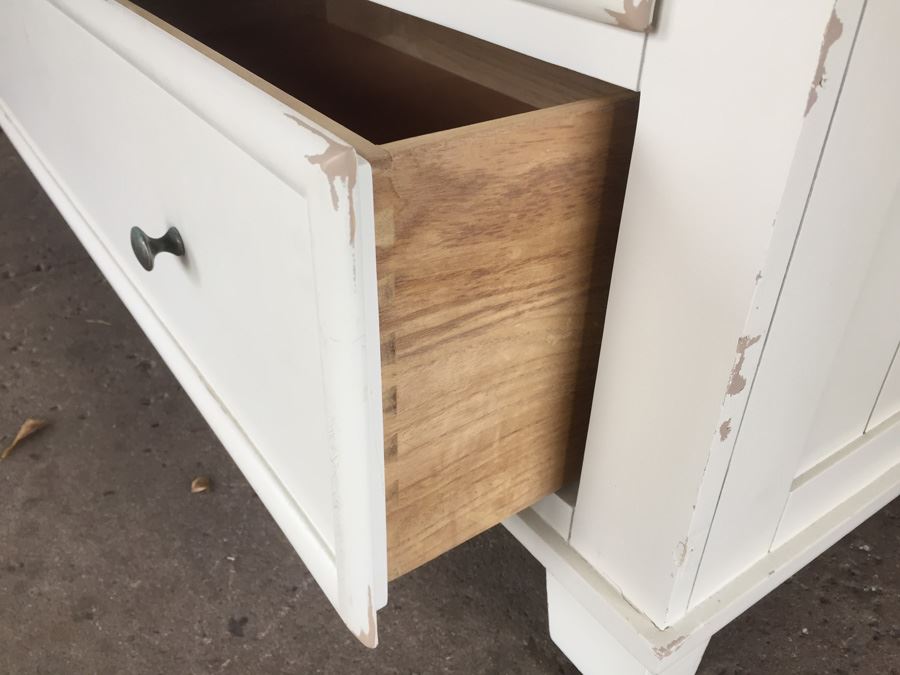 White Pottery Barn Armoire [Photo 3]