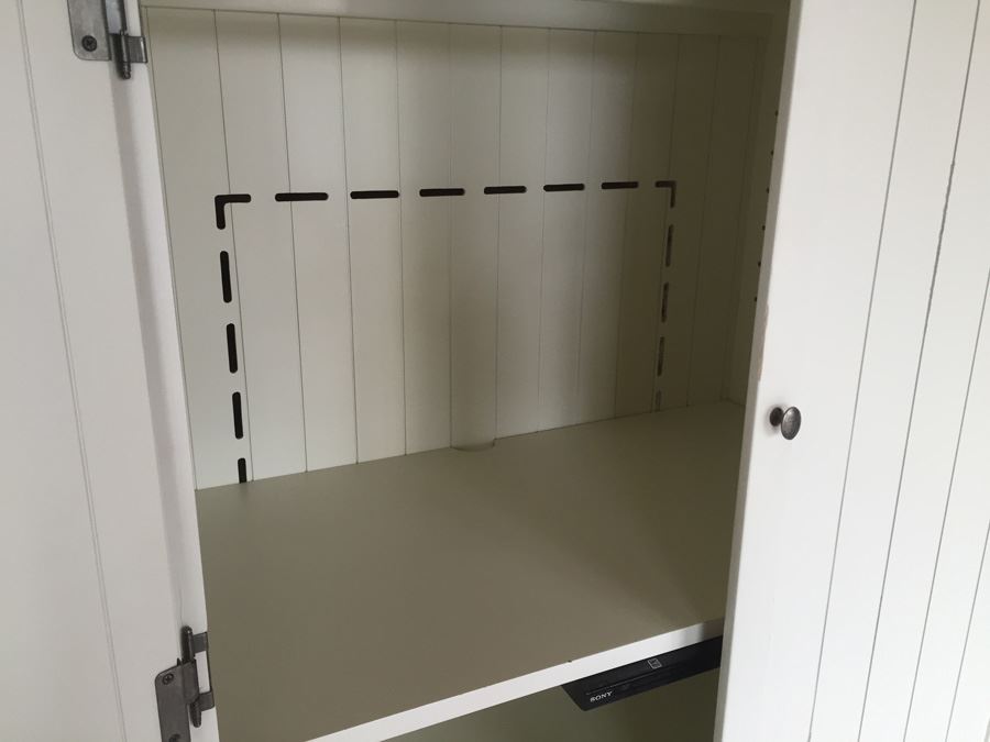 White Pottery Barn Armoire [Photo 9]