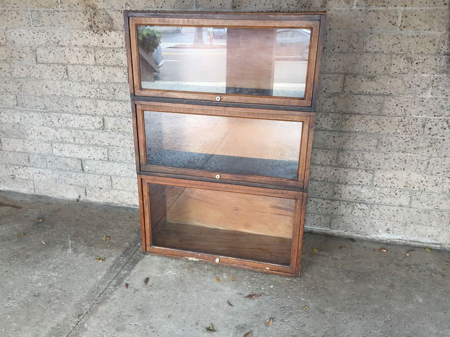Vintage 3-Piece Lawyer Bookcase [Photo 7]