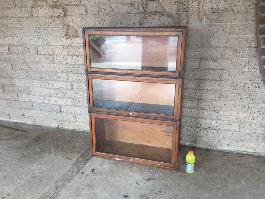Vintage 3-Piece Lawyer Bookcase [Photo 8]