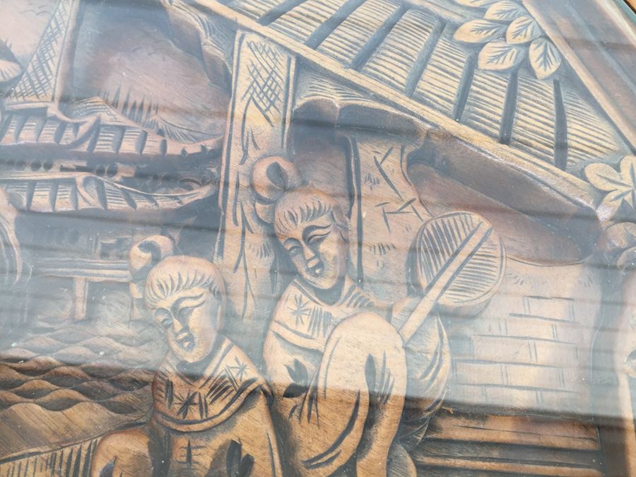 Carved Asian Drum Tables [Photo 11]