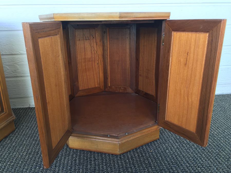 Carved Asian Drum Tables [Photo 16]