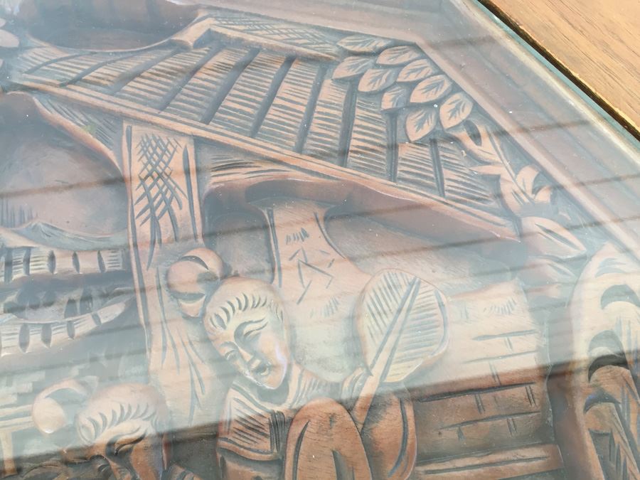 Carved Asian Drum Tables [Photo 9]